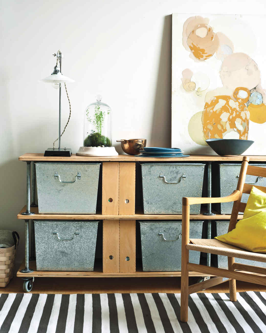 The Industrial-Chic Storage Unit The Industrial-Chic Storage Unit