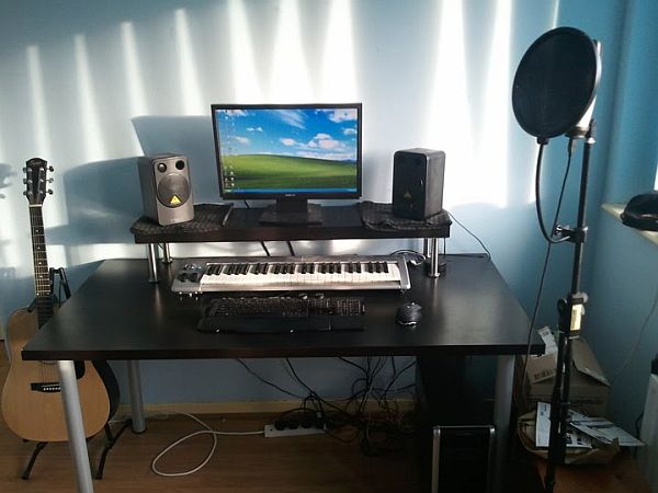A Home Studio Desk