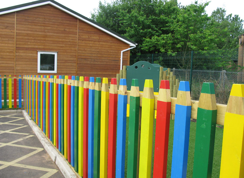 Pencil Crayon Fence Ideas Pencil Crayon Fence Ideas