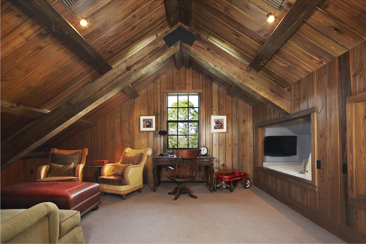 The Warm Bonus Room Idea