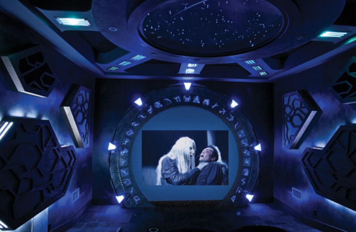 Futuristic Home Theater