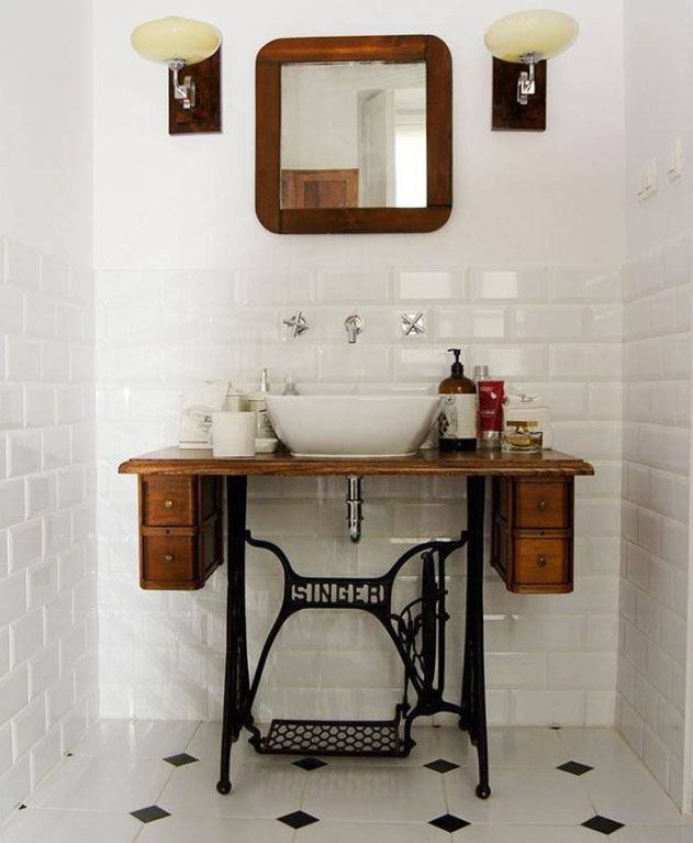 Get Vintage with Sewing Machine