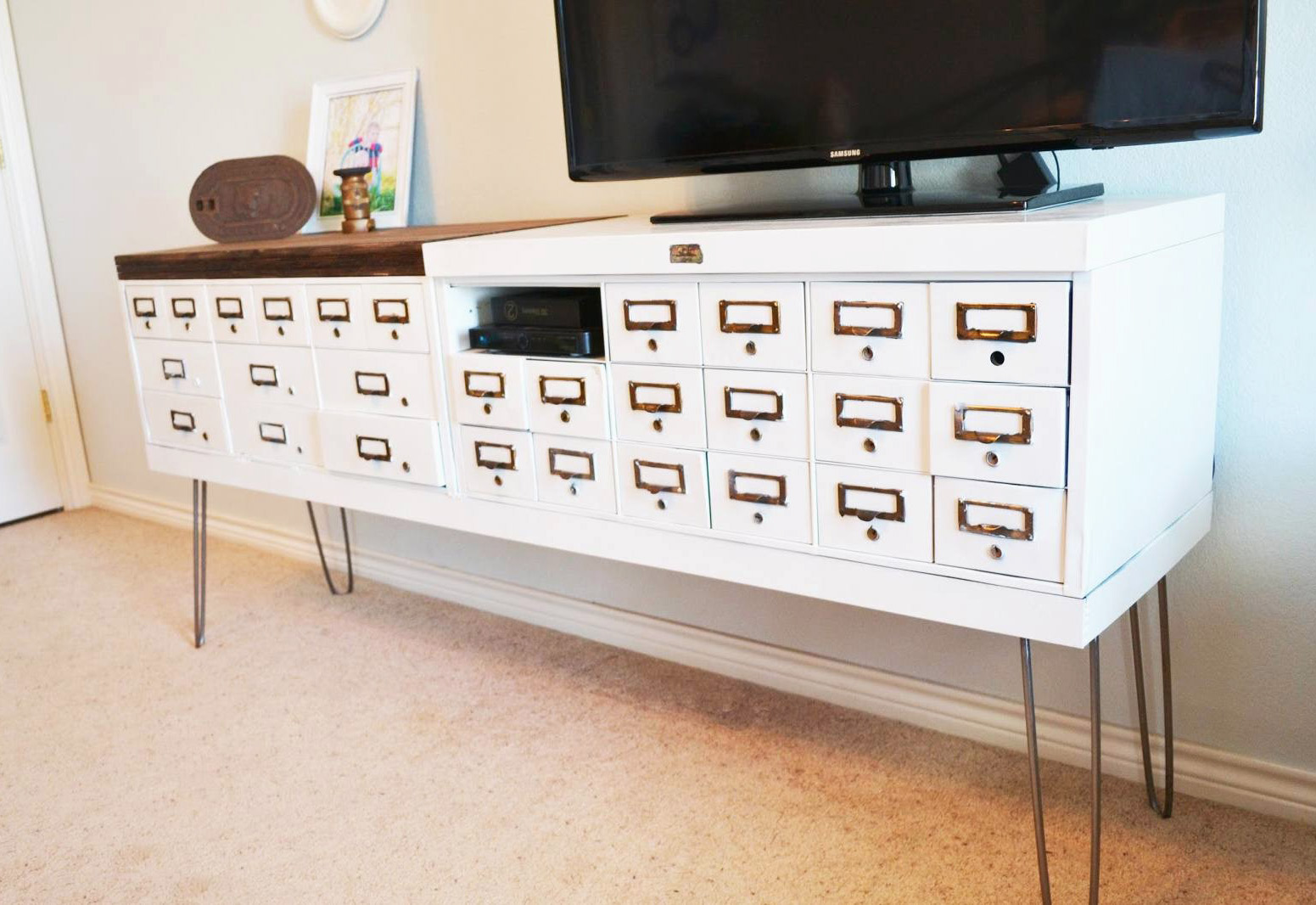 Pottery Barn Inspired Media Console