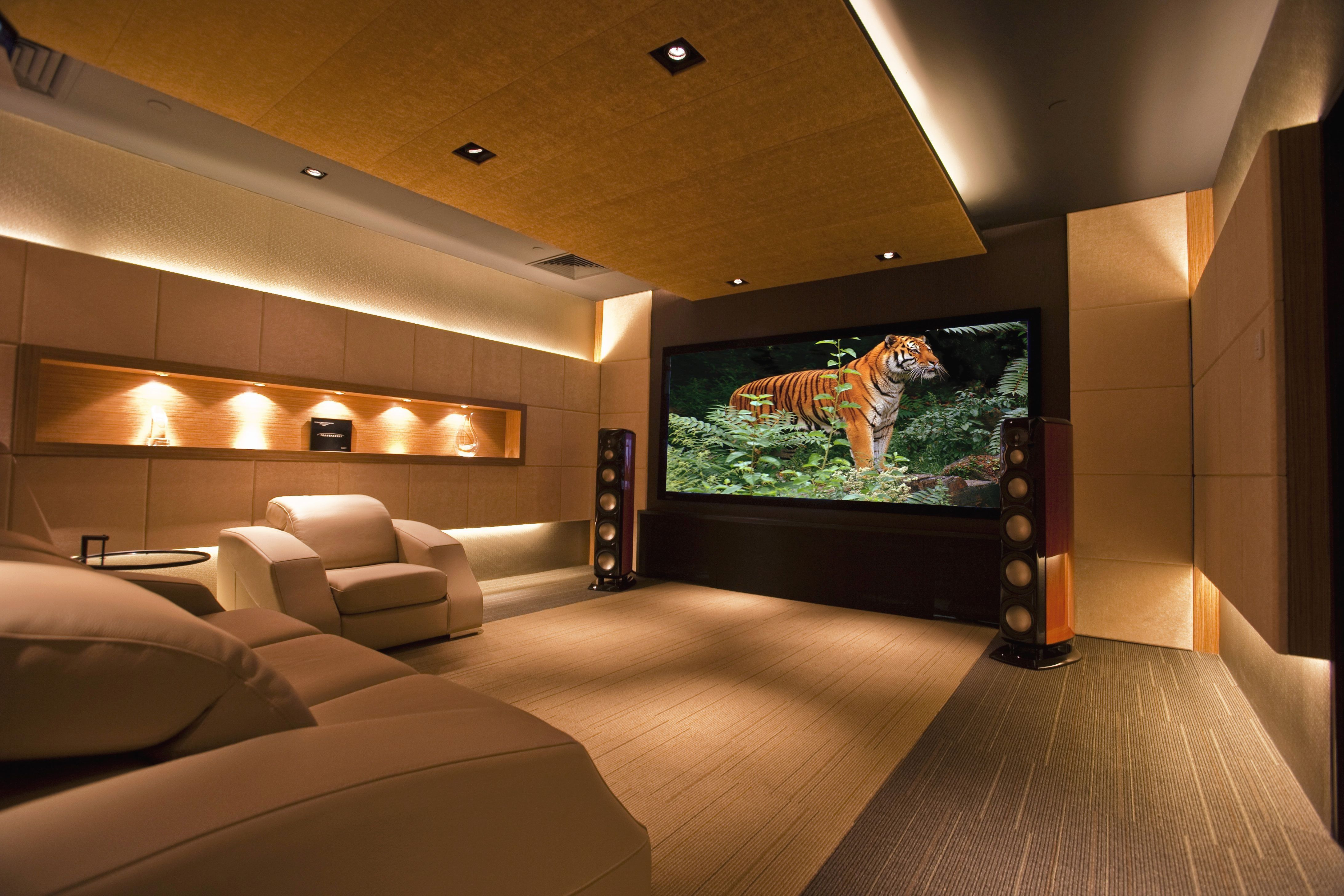 Luxurious Home Theater